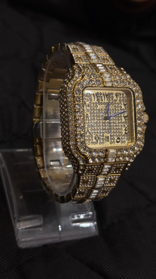 Cartier iced stone Watch